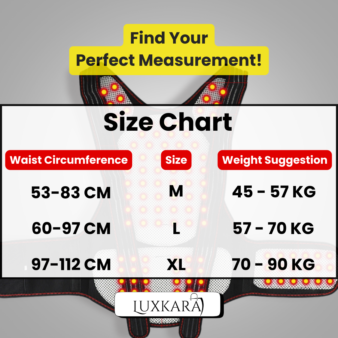 Luxkara MagniTherm Align Belt